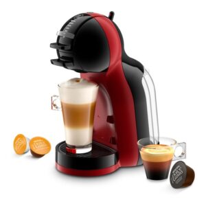 Кафемашина с капсули KRUPS KP123H10 – червено и черно, 1500 W