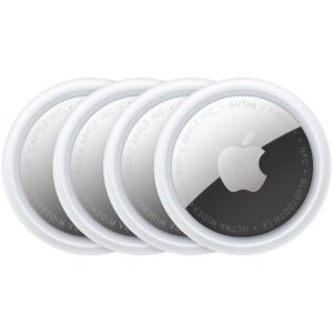 Комплект от 4 броя Bluetooth тракери Apple Airtag 4 Pack White
