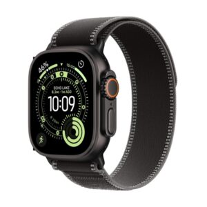 Смарт часовник Apple Watch Ultra 3 (2025) 5G 49mm Black Titanium Case with Black/Charcoal Trail Loop S/M MF1D4QC/A