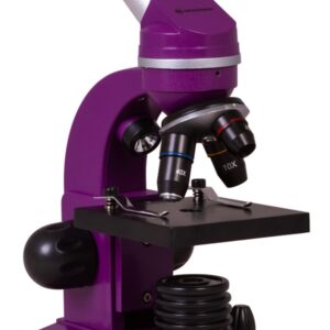 Лилав детски микроскоп Bresser Junior Biolux SEL 40-1600x (74321)