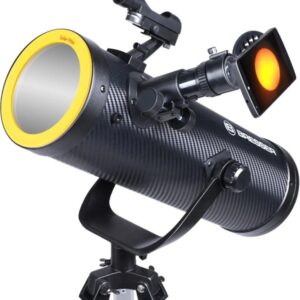 Нютонов рефлекторен телескоп със слънчев филтър Bresser Solarix 114/500