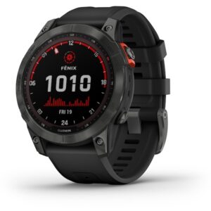 Смарт часовник Garmin Fenix 7 Pro Solar GPS 47mm Graphite Band Slate Grey