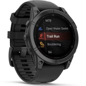 Смарт часовник Garmin Fenix E GPS 47mm Slate Grey Steel Black