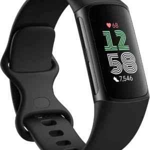 Смарт часовник Google Fitbit Charge 6 Obsidian Black Aluminum